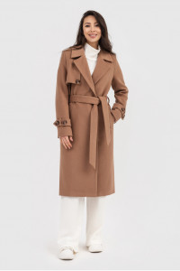 Жіноче пальто «Доллі» кольору кемел