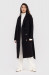 Жіноче пальто «Аміна» чорного кольору