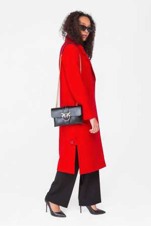 Жіноче пальто «Жюлі» червоного кольору