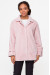 Женское пальто «Даймонд» розового цвета