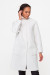 Жіноче пальто «Монік» білого кольору