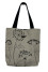Embroidered bag "Tsarina" in gray