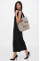 Embroidered bag "Tsarina" in gray