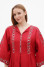 Embroidered dress "Diva" in red