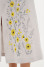Embroidered dress "Neya" in gray