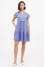 Dress "Lisa" in denim color