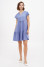 Dress "Lisa" in denim color