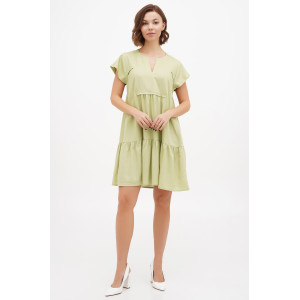 Dress "Lisa" pistachio color