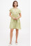Dress "Lisa" pistachio color