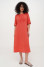 Coral dress "Indira"