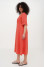 Coral dress "Indira"
