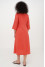 Coral dress "Indira"