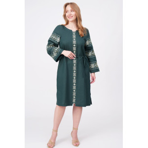Dress "Dragomyra" green