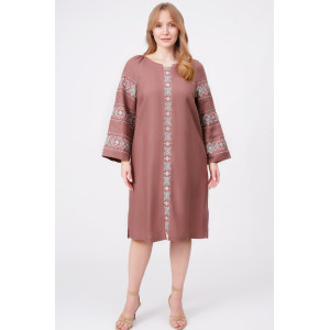 Dress "Dragomyra" brown