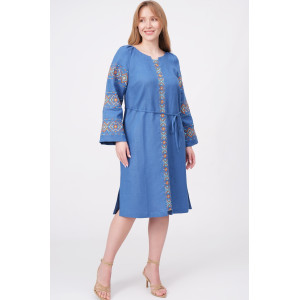 Dress "Dragomyra" blue