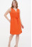 Платье «Вояж» оранжевого цвета