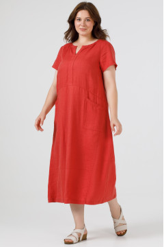 Dress "Alma" red