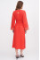 Вишита сукня «Єремія» червоного кольору