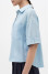 Blue "Bonjour" blouse