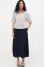 "Bonjour" blouse in gray