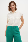Blouse "Cheryl" milky color