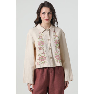 Жакет «Зореслава» бежевого кольору