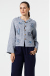 Denim-colored jacket "Sarna"