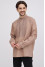 Чоловіча вишиванка «Наум» коричневого кольору