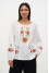 Embroidered shirt “Solomia” white