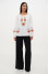 Embroidered shirt “Solomia” white