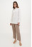 Embroidered shirt “Lira” white
