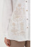 Embroidered shirt “Lira” white