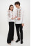 Embroidered shirt “Alder” white