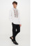 Men's embroidered shirt “Yasen” white
