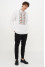Men's embroidered shirt “Yasen” white