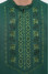 Men's embroidered shirt "Marco" in green