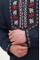 Men's embroidered shirt "Marco" in dark blue