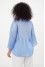 Embroidered shirt “Valley” blue