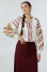 Embroidered shirt "Radoslava" white