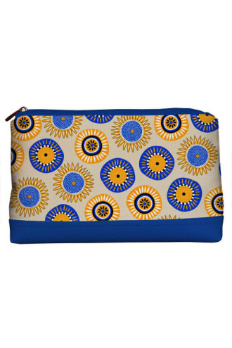 Travel women's cosmetic bag "Sunflowers" (Lovely)