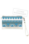 Клатч "Блакитна вишиванка"