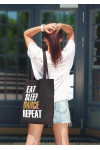 Еко-сумка «Eat sleep dance repeat»