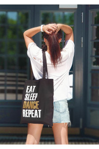Эко-сумка «Eat sleep dance repeat»