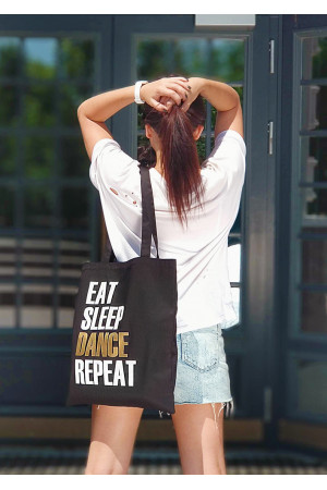 Эко-сумка «Eat sleep dance repeat»