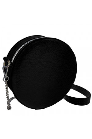 Круглая сумка «Габби» (Tablet) черного цвета