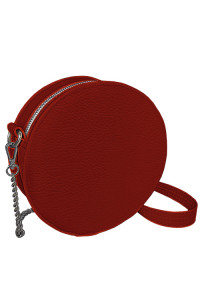 Круглая сумка «Габби» (Tablet) красного цвета