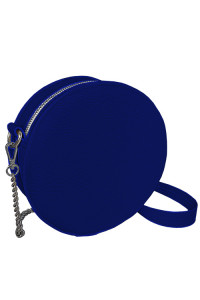 Кругла сумка «Габбі» (Tablet) синього кольору