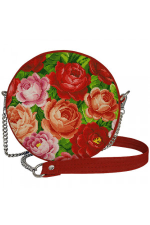 Кругла сумка «Квітковий бум» (Tablet)