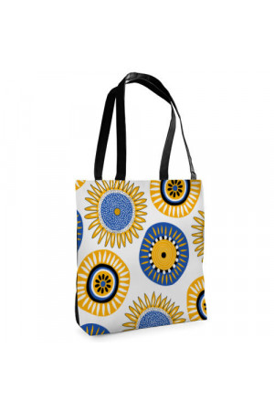 Тканинна жіноча сумка «Соняшники» (Tenderness)