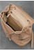 Кожаный рюкзак «Олсен» бежевого цвета